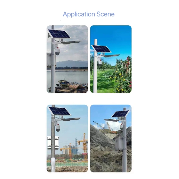 Solar monitoring street lamp integrated machine