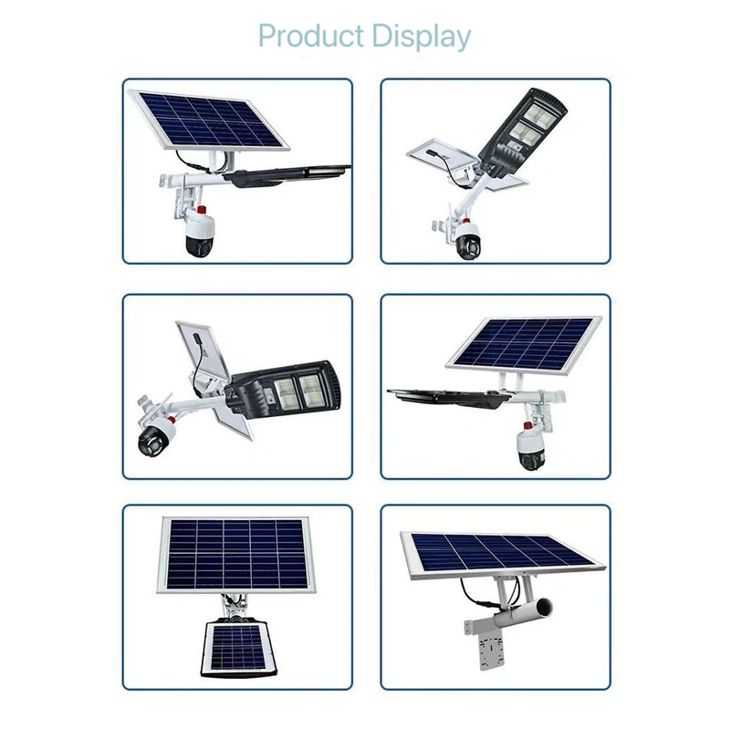 Solar monitoring street lamp integrated machine