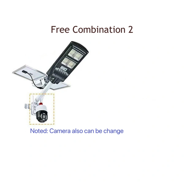 Solar monitoring street lamp integrated machine