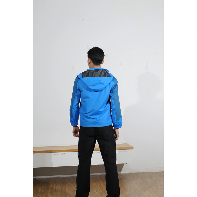 BD-MO-167 Design waterproof, windproof and breathable net jacket Custom-made single layer jacket Hiking sports wind jacket