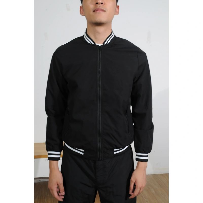 BD-MO-173 Waterproof Baseball Windbreaker Design Simple, Fashionable, Fashionable Outdoor Sports Hiking 100% Waterproof Polyester Fiber