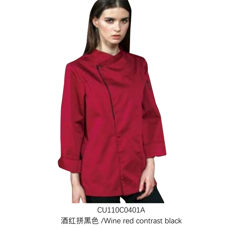 BD-MO177 Chef overalls long-sleeved men's autumn and winter clothes