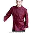 BD-MO187 Custom-made maroon chef uniform