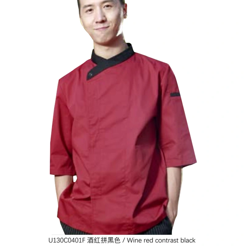 BD-MO191 Custom-made color matching chef uniforms