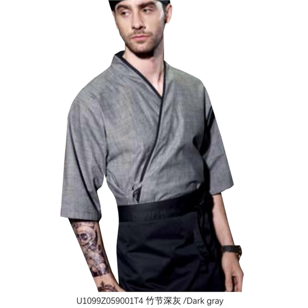 BD-MO211  Custom-made Japanese food shop chef's work clothes