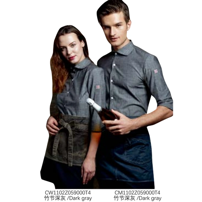 bd-mo218 量身定做的正裝襯衫廚師制服 