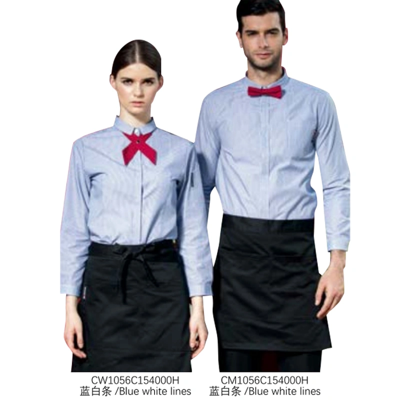 BD-MO221  Custom-made horizontal chef uniforms