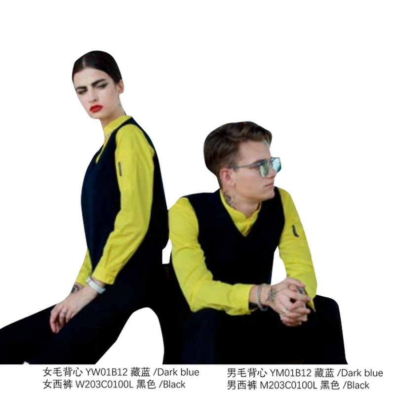 BD-MO224  Design wool vest waiter uniform