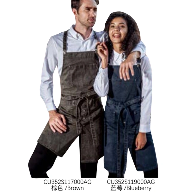 BD-MO226  Tailor-made denim vest apron Halter apron