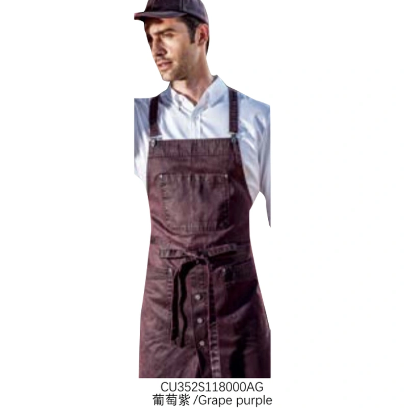 BD-MO226  Tailor-made denim vest apron Halter apron