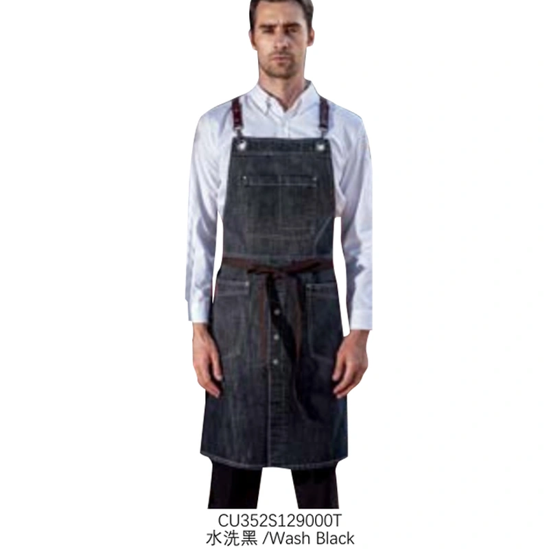 BD-MO226  Tailor-made denim vest apron Halter apron