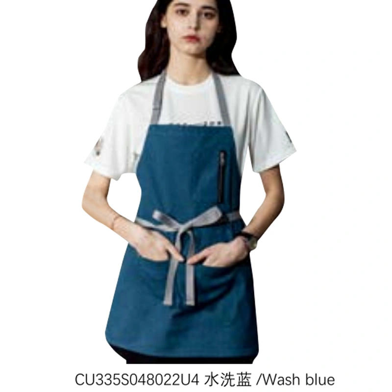 BD-MO232  Design halterneck waiter apron