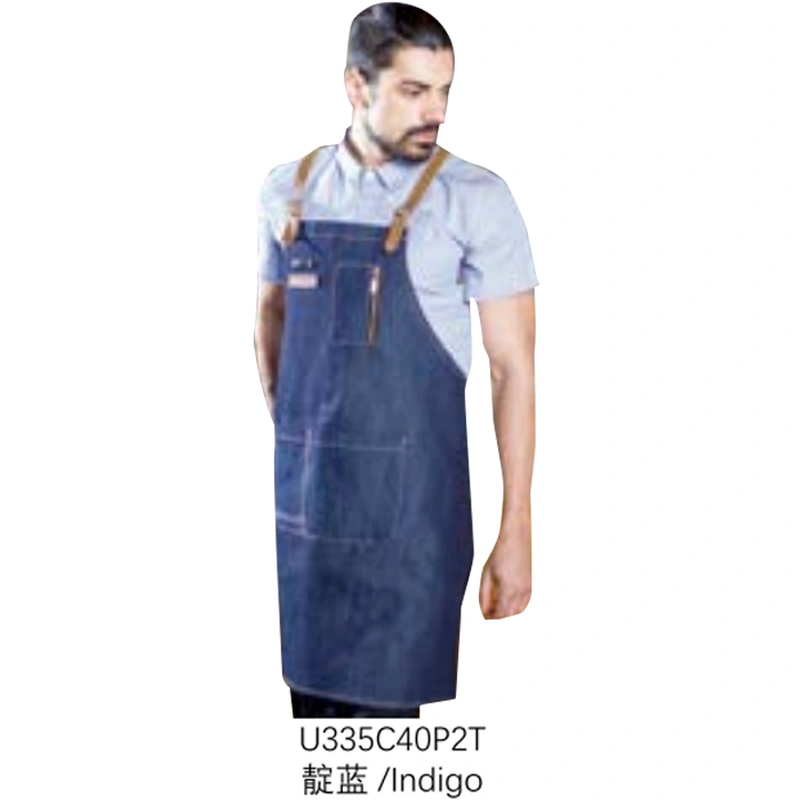 BD-MO232  Design halterneck waiter apron
