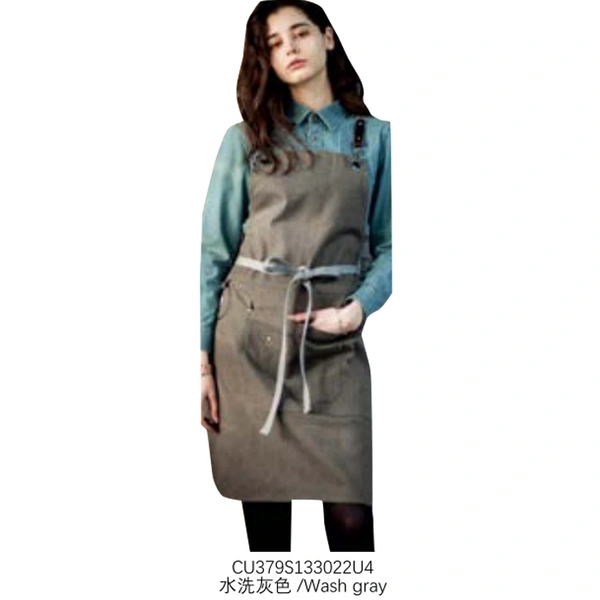 BD-MO236  Design a short and long restaurant apron