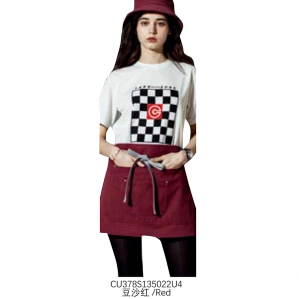 BD-MO236  Design a short and long restaurant apron