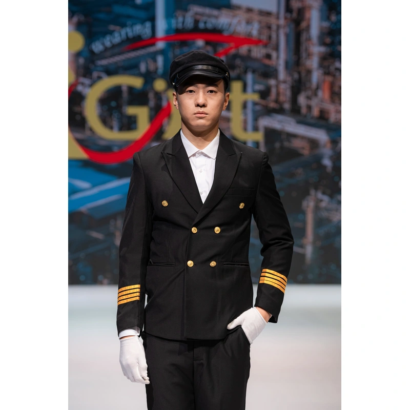 BD-MO-120 Customized Driver Uniform, Real Model Catwalk