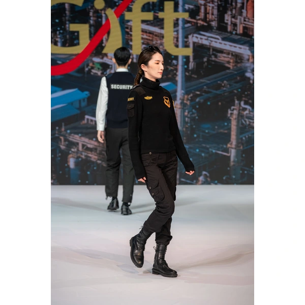 BD-MO-016 Custom-made high-neck security sweater uniforms live show