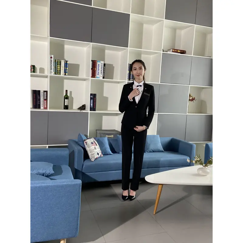 BD-MO-089  Order a suit, receptionist uniform