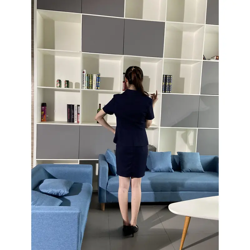 BD-MO-092  Order professional suits, anti-wrinkle, non-iron, waist waist, real people try on, model demonstration