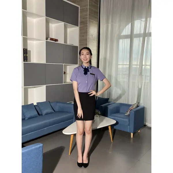BD-MO-098  Model display Order dignified and generous uniforms Front desk uniform shop