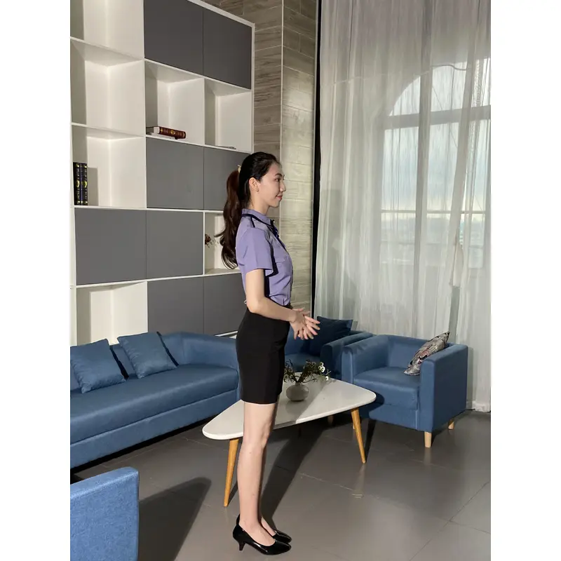 BD-MO-098  Model display Order dignified and generous uniforms Front desk uniform shop