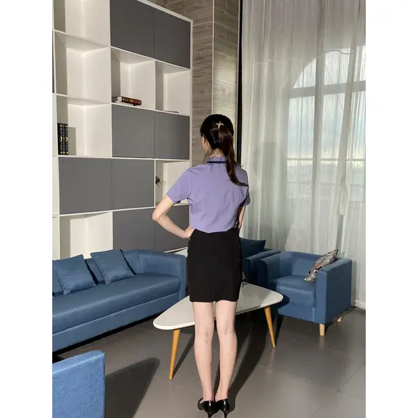 BD-MO-098  Model display Order dignified and generous uniforms Front desk uniform shop