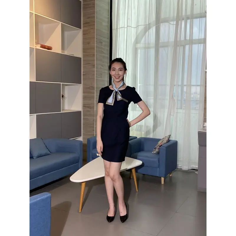 BD-MO-102 Customized reception uniforms, model display, design ribbons, one-piece dresses, reception uniforms specialty store