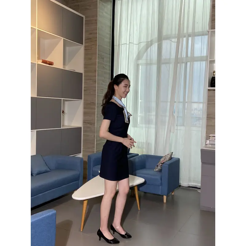 BD-MO-102 Customized reception uniforms, model display, design ribbons, one-piece dresses, reception uniforms specialty store