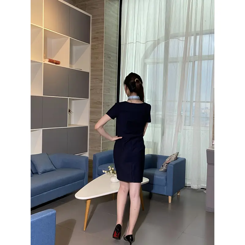 BD-MO-102 Customized reception uniforms, model display, design ribbons, one-piece dresses, reception uniforms specialty store