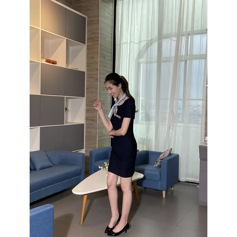 BD-MO-102 Customized reception uniforms, model display, design ribbons, one-piece dresses, reception uniforms specialty store