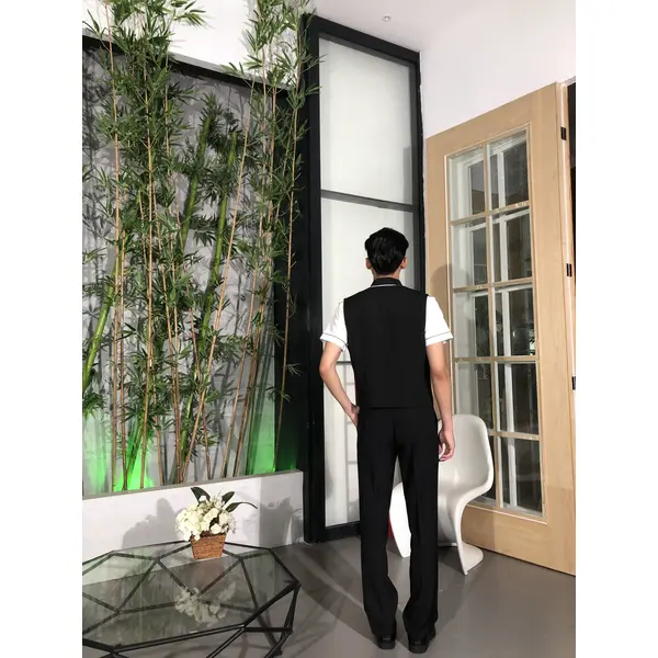 BD-MO-108 Model display Design short-sleeved uniform suit Front desk uniform supplier