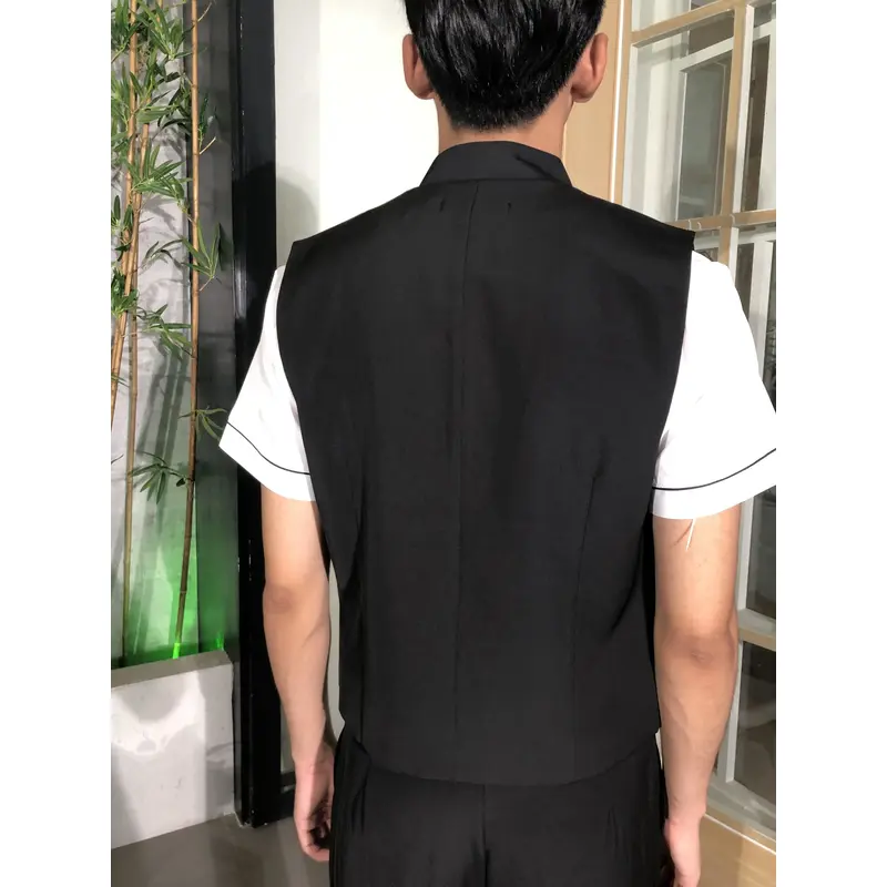 BD-MO-108 Model display Design short-sleeved uniform suit Front desk uniform supplier
