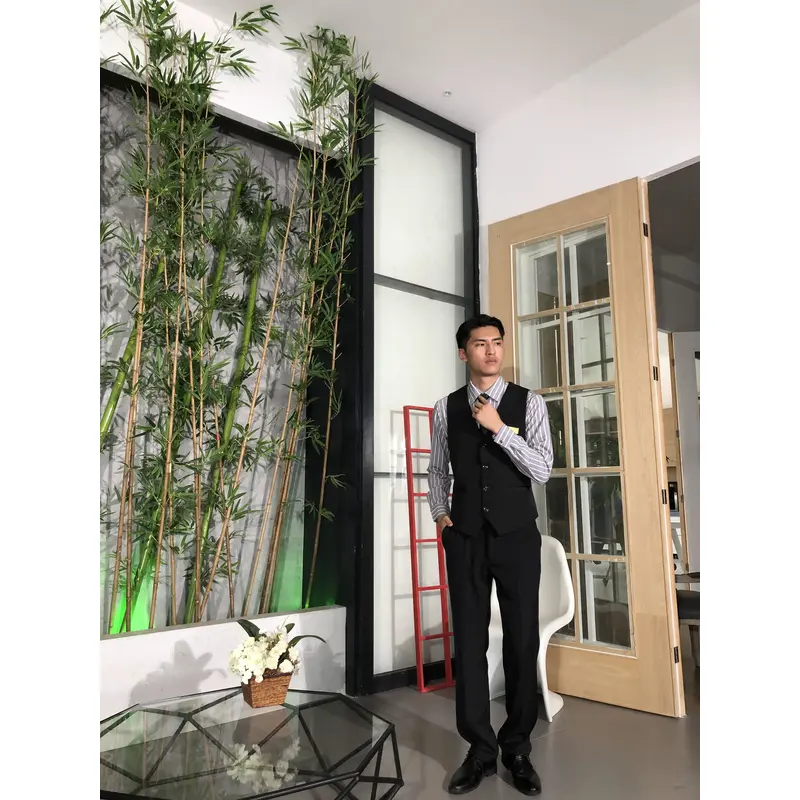 BD-MO-110  Model display Design comfortable anti-wrinkle uniforms Front desk uniform manufacturer