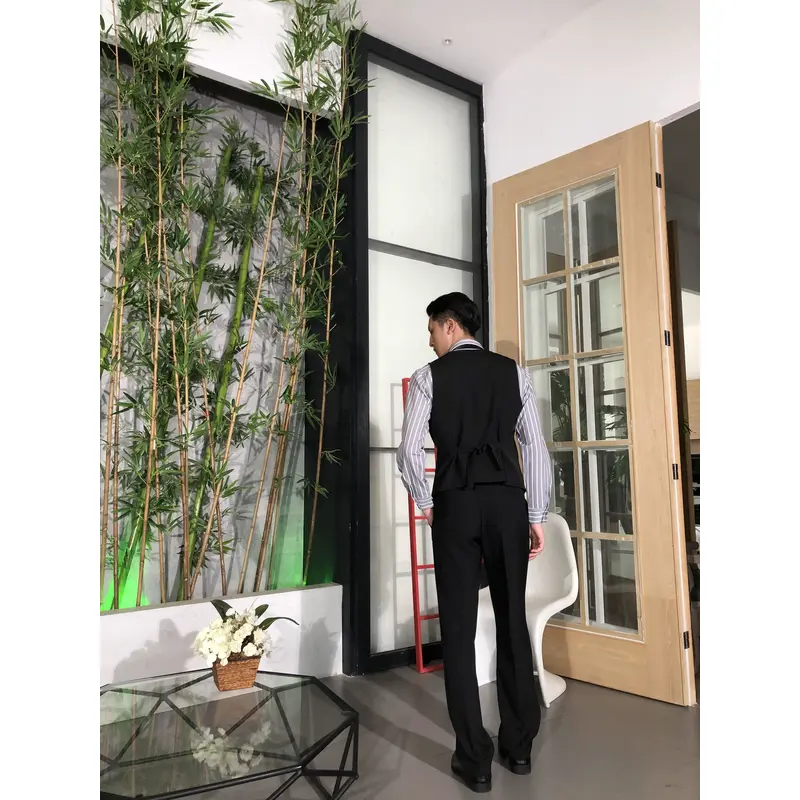 BD-MO-110  Model display Design comfortable anti-wrinkle uniforms Front desk uniform manufacturer