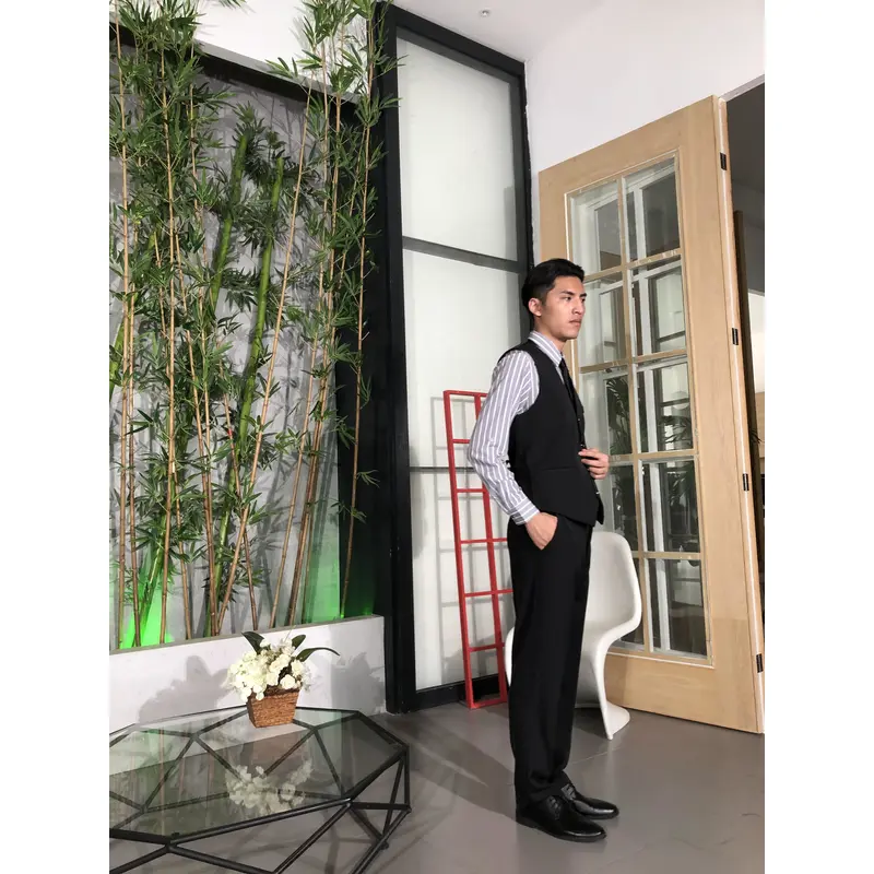 BD-MO-110  Model display Design comfortable anti-wrinkle uniforms Front desk uniform manufacturer