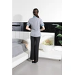 BD-MO-034 Order grey short-sleeved housekeeping uniform