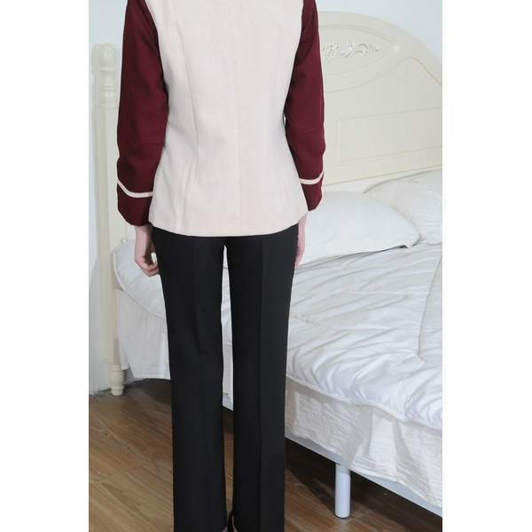 BD-MO-042  Order Chinese style V-neck, design concealed placket, one-word pocket