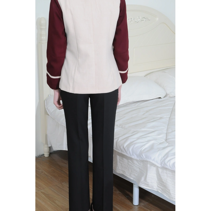 BD-MO-042  Order Chinese style V-neck, design concealed placket, one-word pocket