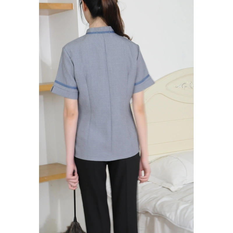 BD-MO-043  Design Chinese stand-up collar, order slit cuffs, invisible button design