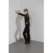 BD-MO-013 Customized Security Sweater Uniform Model Demonstration Real Person Trying On Custom Style