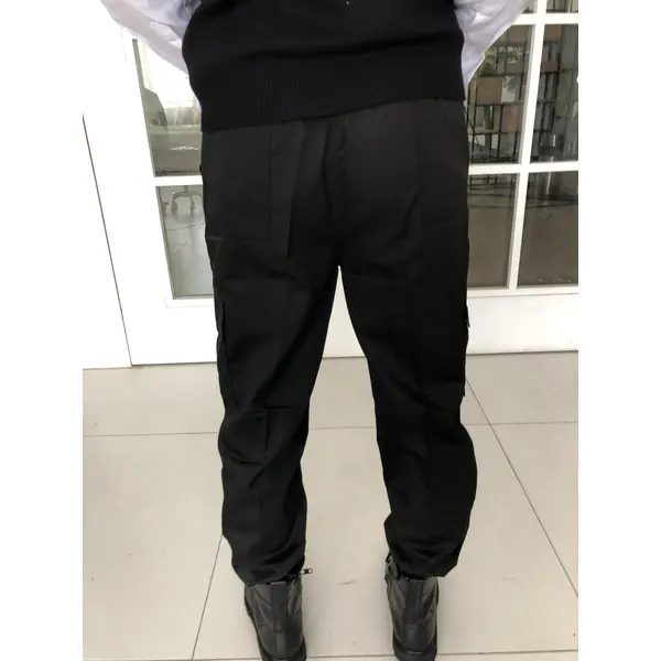 BD-MO-018 Design shoulder straps and epaulettes security sweater uniforms Custom-made men's fashion security sweater uniforms