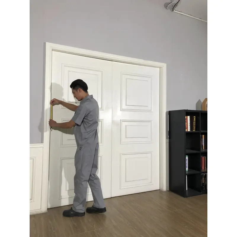 bd-mo-047 定製酒店維修制服、模特試穿、翻領工裝 