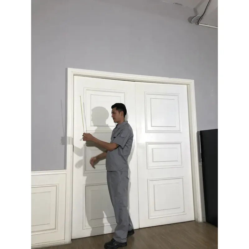 bd-mo-047 定製酒店維修制服、模特試穿、翻領工裝 