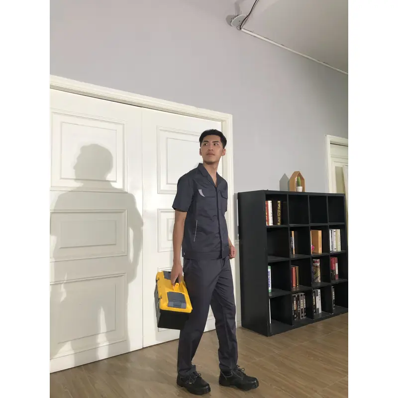 bd-mo-048訂購酒店維修制服現場演出工作服制服酒店維修制服廠家 