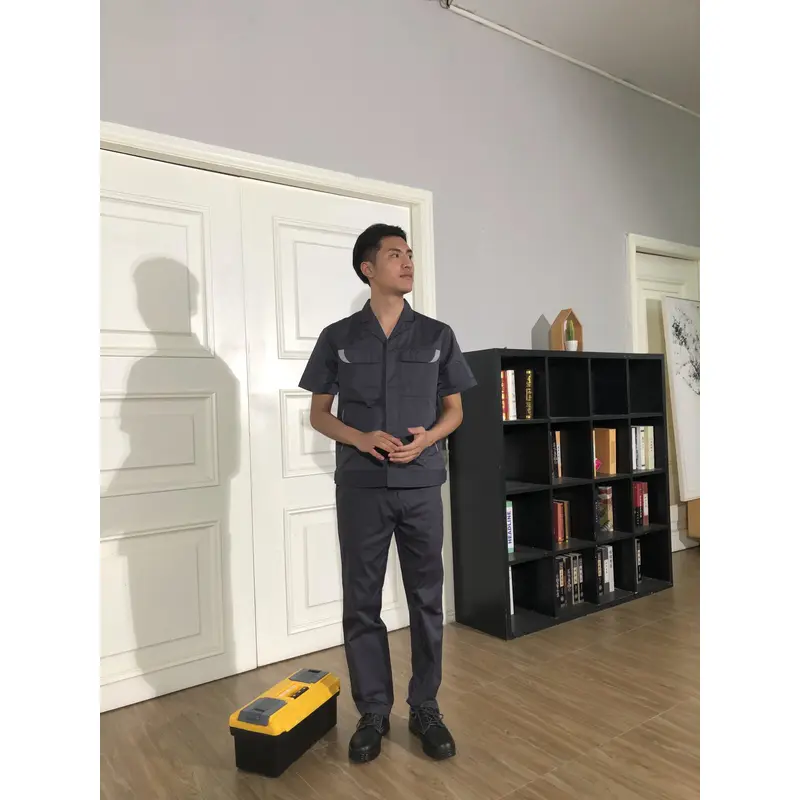 bd-mo-048訂購酒店維修制服現場演出工作服制服酒店維修制服廠家 