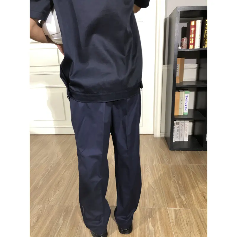 bd-mo-055 定製酒店維修制服模型展示胸部熒光條紋 