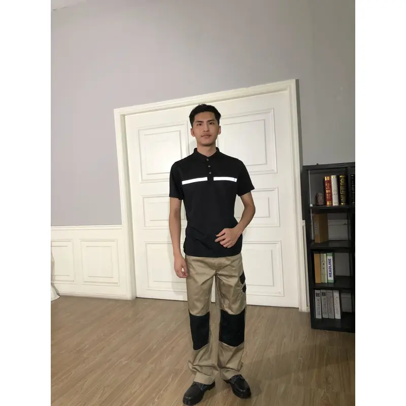 bd-mo-057 modelos de uniformes de manutenção de hotel personalizados resistentes ao desgaste 