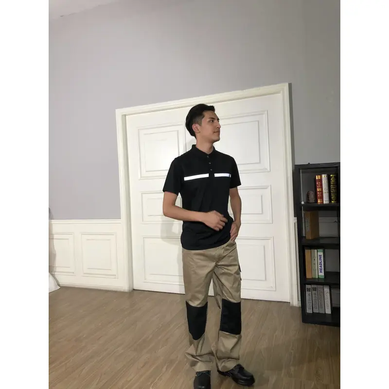 bd-mo-057 modelos de uniformes de manutenção de hotel personalizados resistentes ao desgaste 