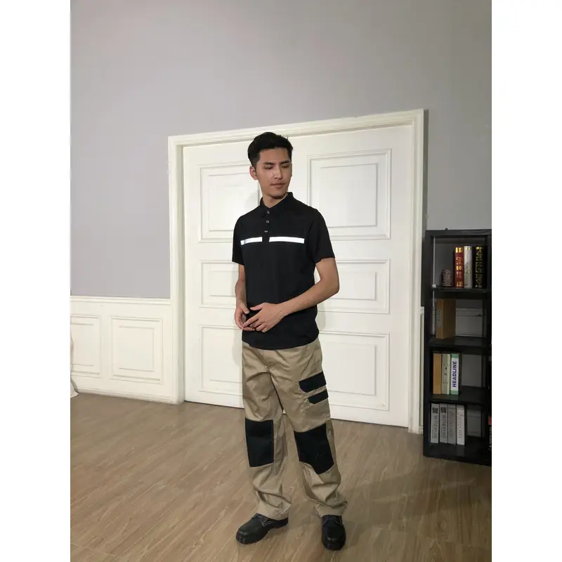 bd-mo-057 modelos de uniformes de manutenção de hotel personalizados resistentes ao desgaste 