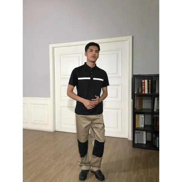 bd-mo-057 modelos de uniformes de manutenção de hotel personalizados resistentes ao desgaste 